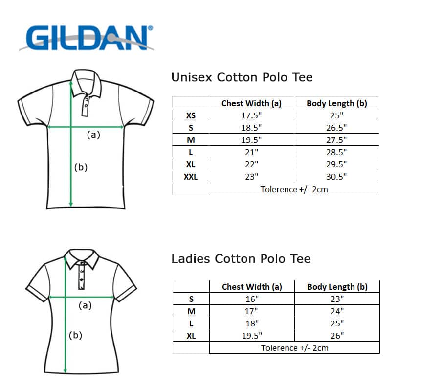 Gildan Polo Tee Singapore | From USA | ORANGEBOX